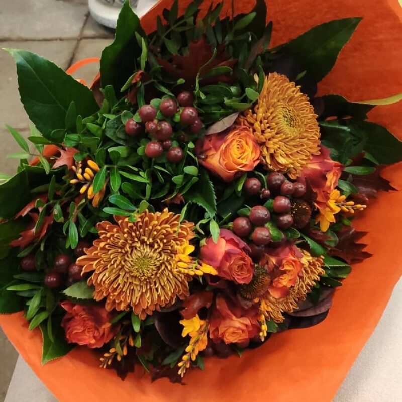 Den orange buket