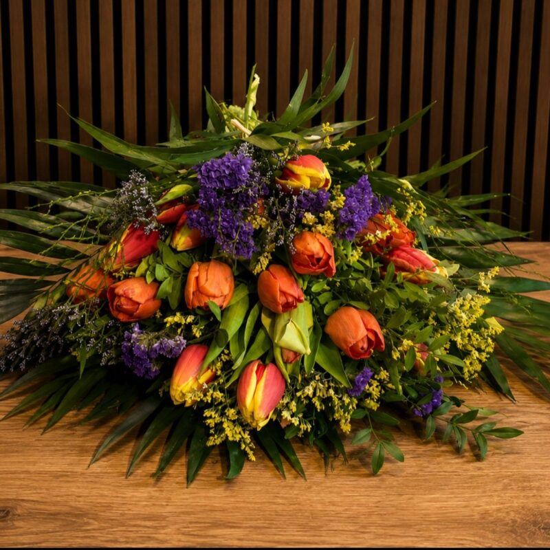 Tulipanbårebuket 🌷